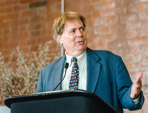 Cleveland International Hall of Fame co-founder Dan Hanson