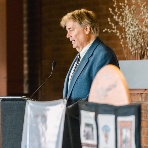 Cleveland International Hall of Fame co-founder Dan Hanson
