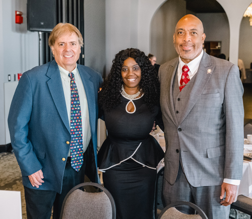 Dan Hanson, Valarie McCall and Blaine Griffin