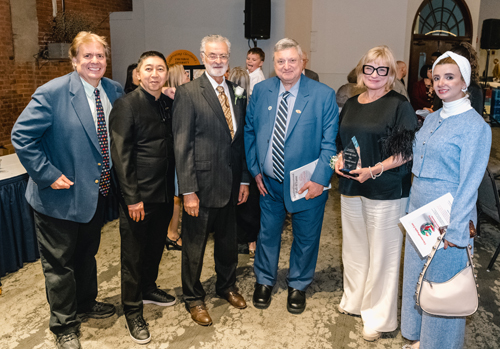 Dan Hanson, Johnny Wu, Mayor Jackson, Pierre Bejjani, Svetlana Stolyarova