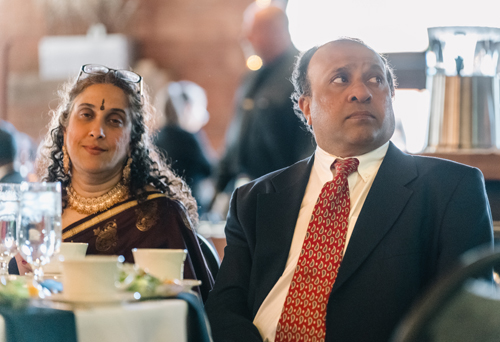 Deepa Rao at FICA table