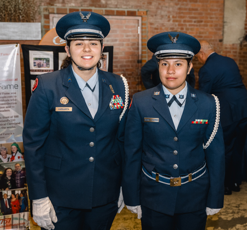 John Marshall HS JROTC Students