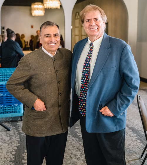 Sanjiv Kapur and Dan Hanson