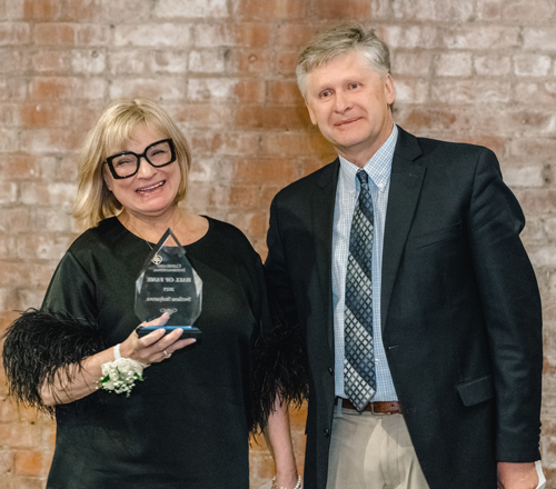 Svetlana Stolyarova and Dr. Anton Komar 