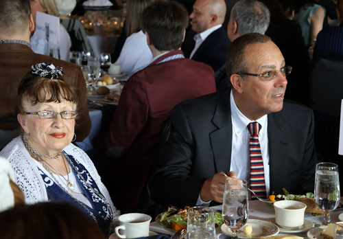 Blanche Salwan and Samy Tanious