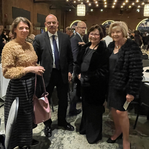 Slovenia Consul General Suzana Cesarek, Croatia Ambassador Pjer Šimunovic, Philippines Honorary Consul Susan Gumabao-Flores, Lithuania Honorary Consul Imgrida Bublys