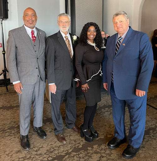 Blaine Griffin, Mayor Jackson, Valarie McCall, Pierre Bejjani