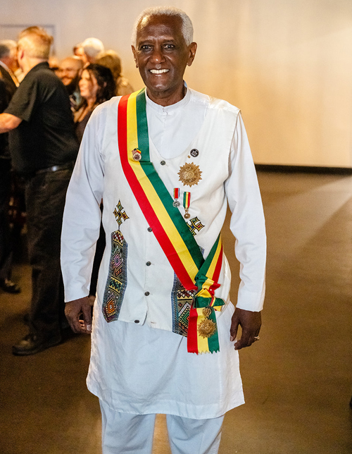 Aklilu Demessie in Cleveland International Hall of Fame