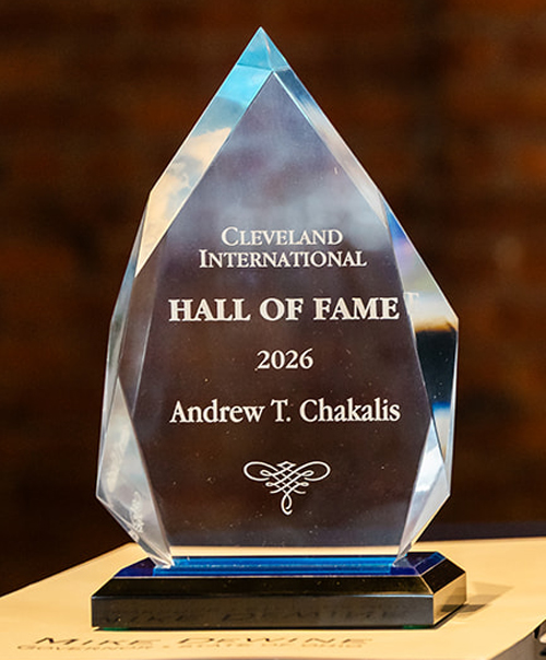 Andy Chakalis award