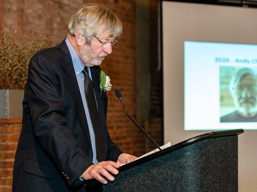 Andy Chakalis Cleveland International Hall of Fame acceptance speech