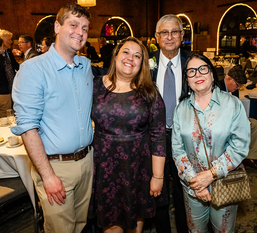 Anjan Ghose firends and family for Debbie Hanson Forever Young Award