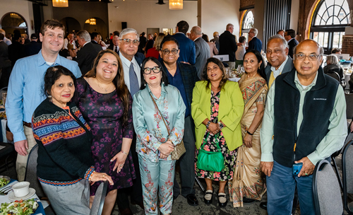 Anjan Ghose firends and family for Debbie Hanson Forever Young Award