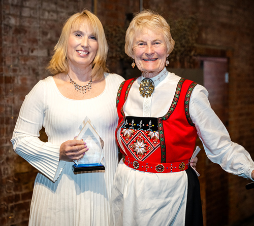 Karin and Catherine Jorgensen McCutcheon Cleveland International Hall of Fame