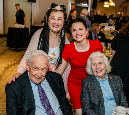 Ying Pu, Julie Anna Guleno, Dick Pogue and Meredith Seikel