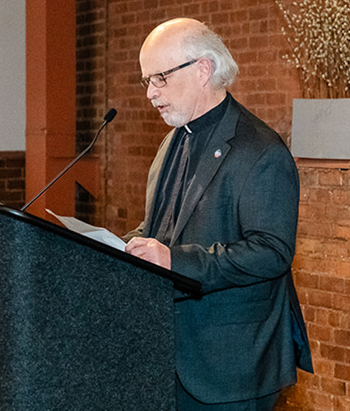 Invocation by Reverend Father Stephen Callos who has served the community of Saints Constantine & Helen Greek Orthodox Cathedral 