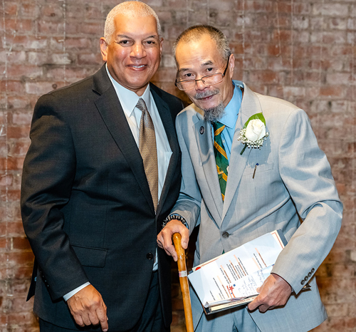Russ Mitchell and Le Nguyen