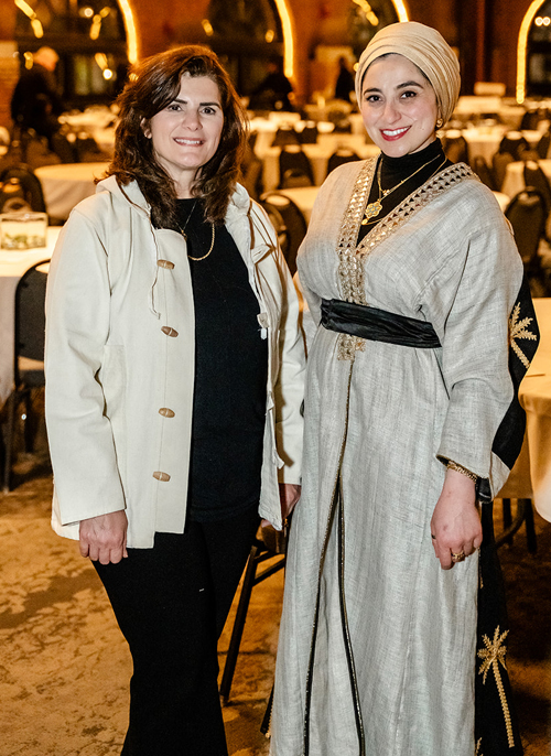 Nazek Al-Malak and Zahraa AlAdeeb