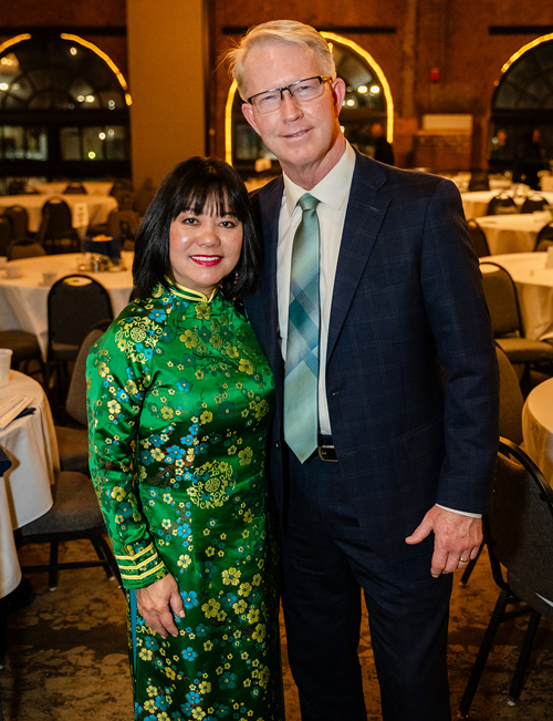 Oanh and Michael Powell