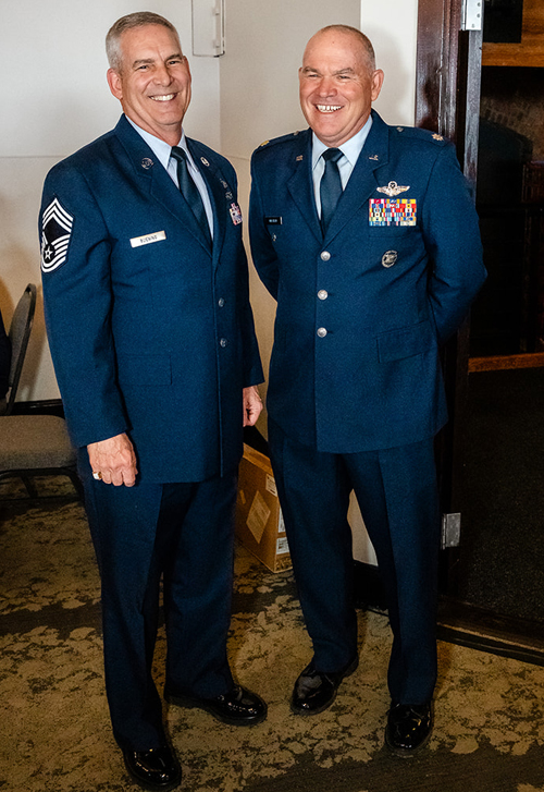 Color Guard officers