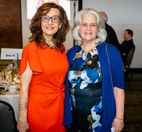 Nada Martinovics and Harriet Russel
