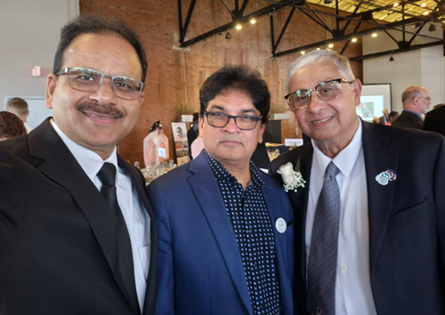 Anjan Ghose firends and family for Debbie Hanson Forever Young Award