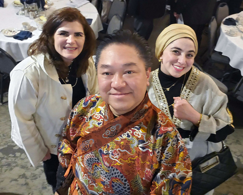 Nazek Al-Malak, Zahraa AlAdeeb and Wayne Wong