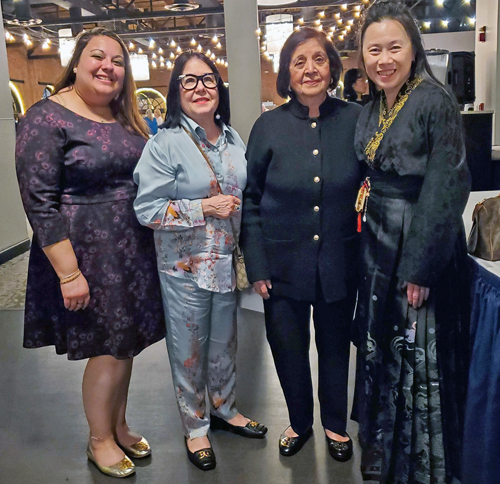 Anjan Ghose firends and family for Debbie Hanson Forever Young Award