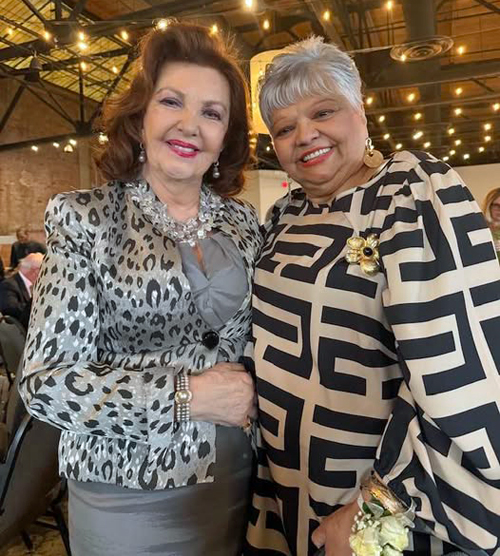 Maria Pujana and Lucy Torres