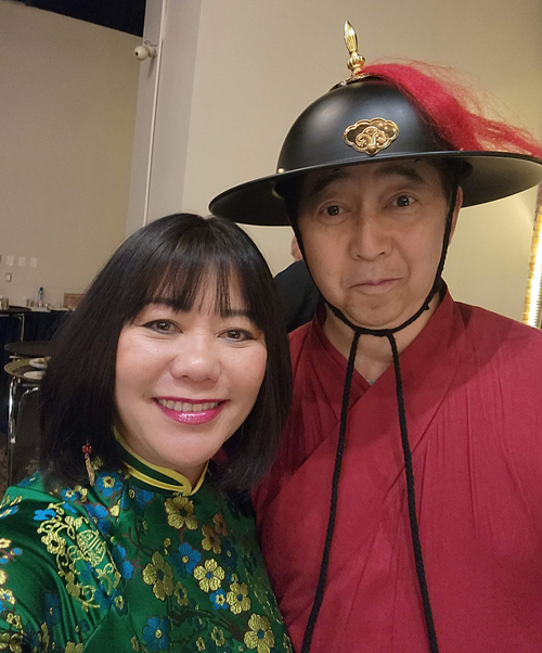 Oanh Loi-Powell and Johnny Wu