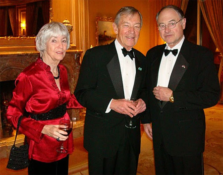Senator and Mrs Voinovich and Dr. Steve Reger
