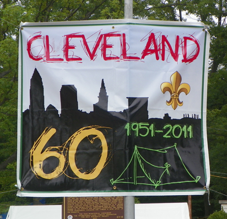 Cleveland Hungarian Scouts Festival sign