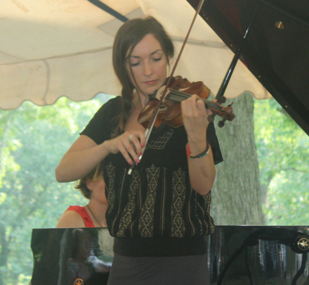 Julie Beistline on violin 