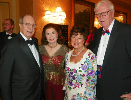 Albert and Audrey Ratner with Jenny and Glenn Brown