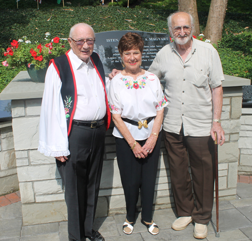 Frank Dobos, Jenny Brown and Ernie Mihaly