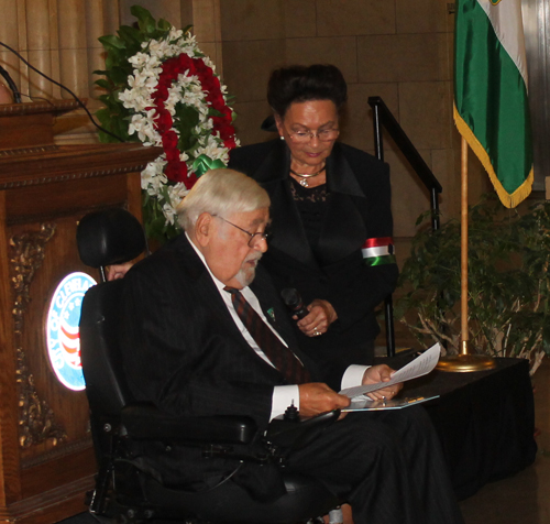Honorary Consul General of Hungary Laszlo Bojtos 
