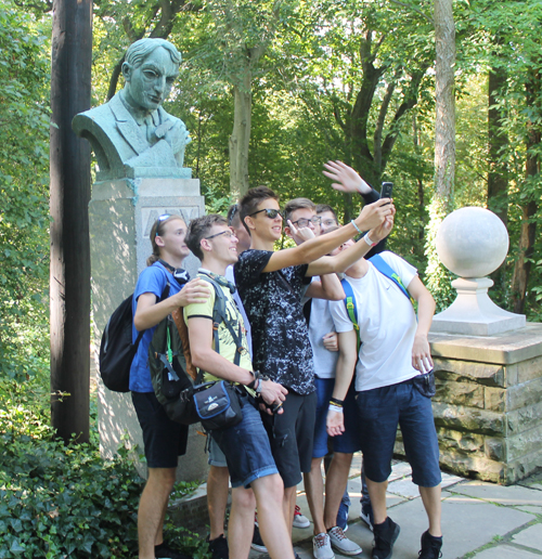 Selfie in the Hungarian Cultural Garden
