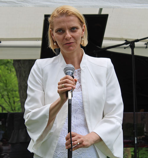 Consul General of Hungary in Chicago, Mrs. Zita Bencsik