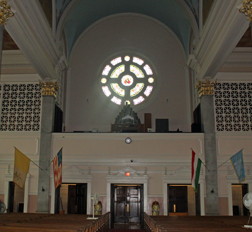 Inside Saint Elizabeth of Hungary Church
