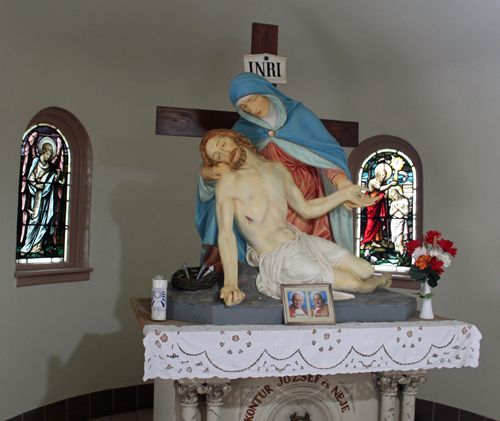 Pieta Inside Saint Elizabeth of Hungary Church