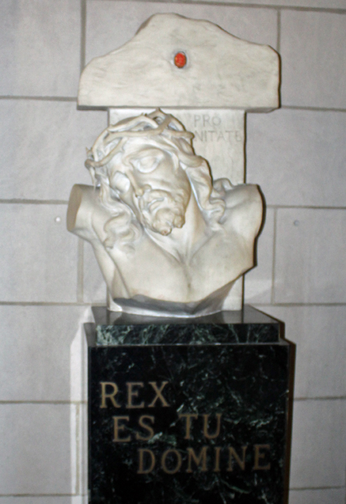 Jesus statue inside Saint Elizabeth of Hungary Church