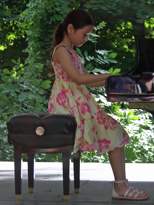 Young pianist