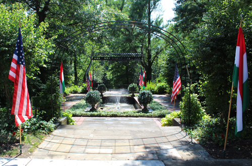 Gate in the Hungarian Cultural Garden