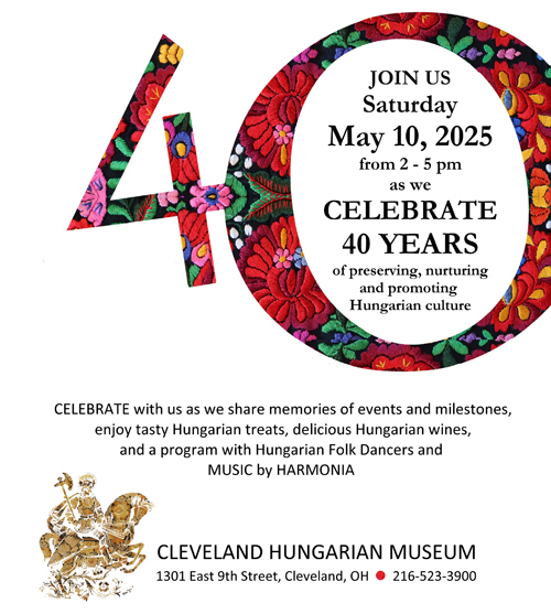 Hungarian gala invitation