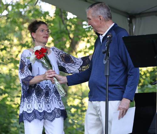 Vera Holczer and Ron Kovach