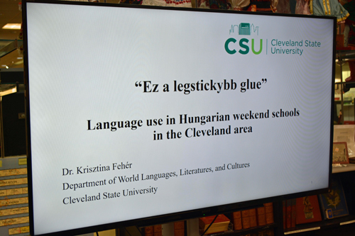 Dr. Krisztina Feher lecture