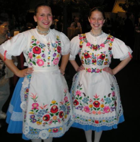 Hungarian Festival of Freedom 1956-2006 Cleveland Ohio - Csardas dancers Candice Kish and Melissa Dial