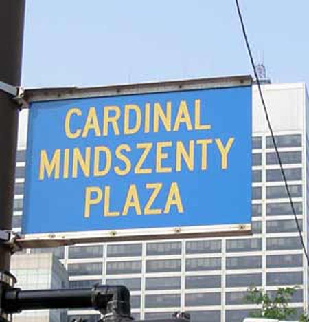 Cleveland's Cardinal Mindszenty Plaza - photos by Dan Hanson