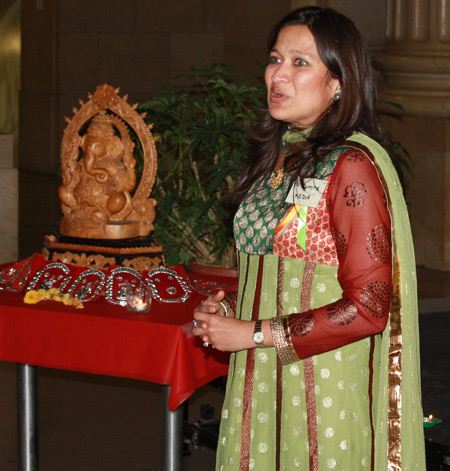 Sumita Kedia at Diwali event