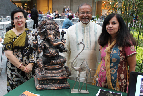 Kathy Ghose, Asim Datta and Sujata Burgess of The Federation of India Community Associations (FICA) 