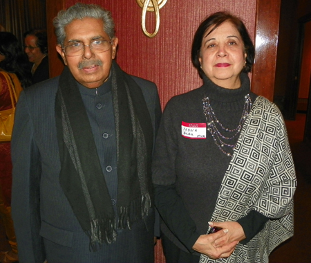 Minister Vayalar Ravi and Mona Alag